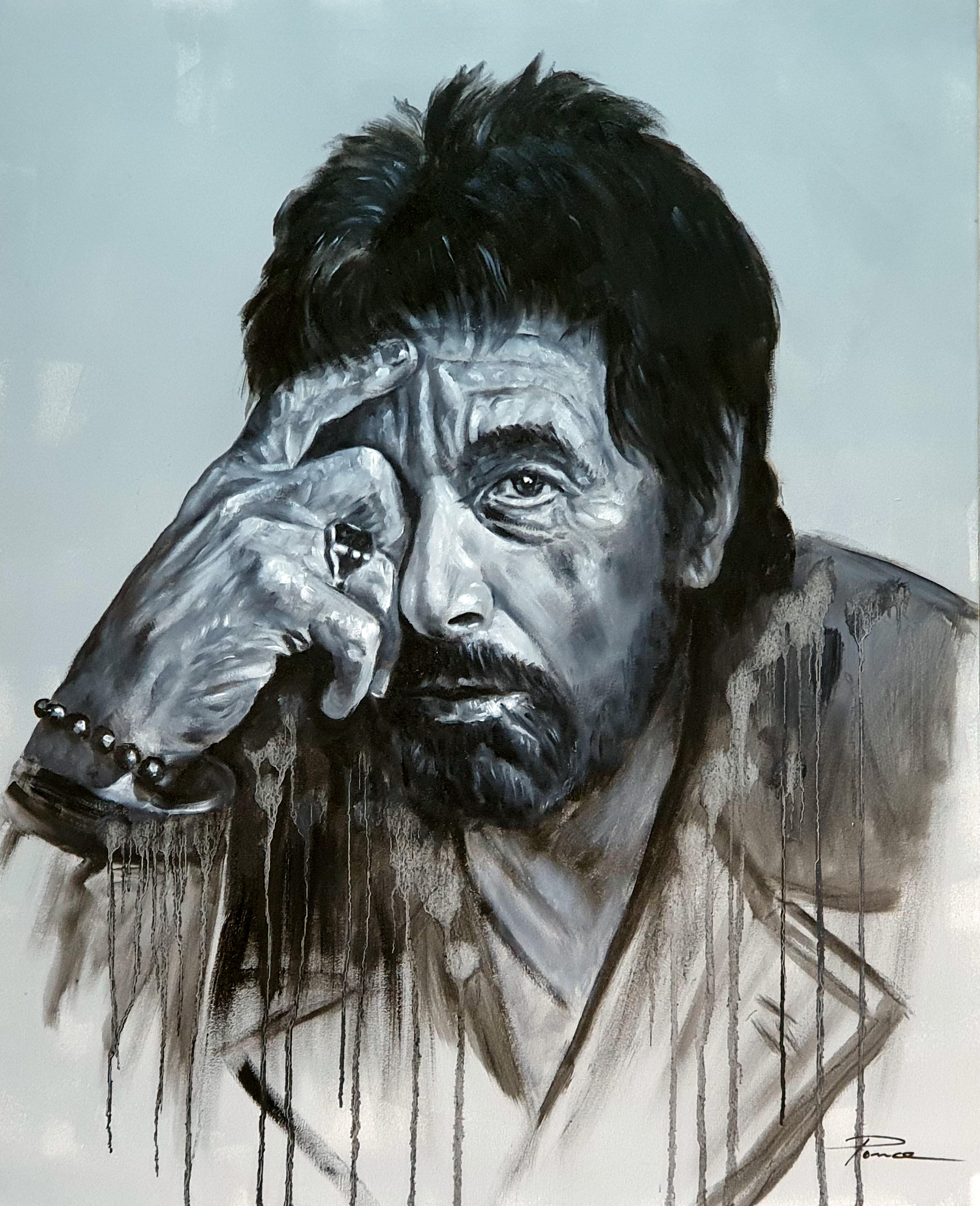 José Luis Pagador Ponce Figurative Painting - Al Pacino