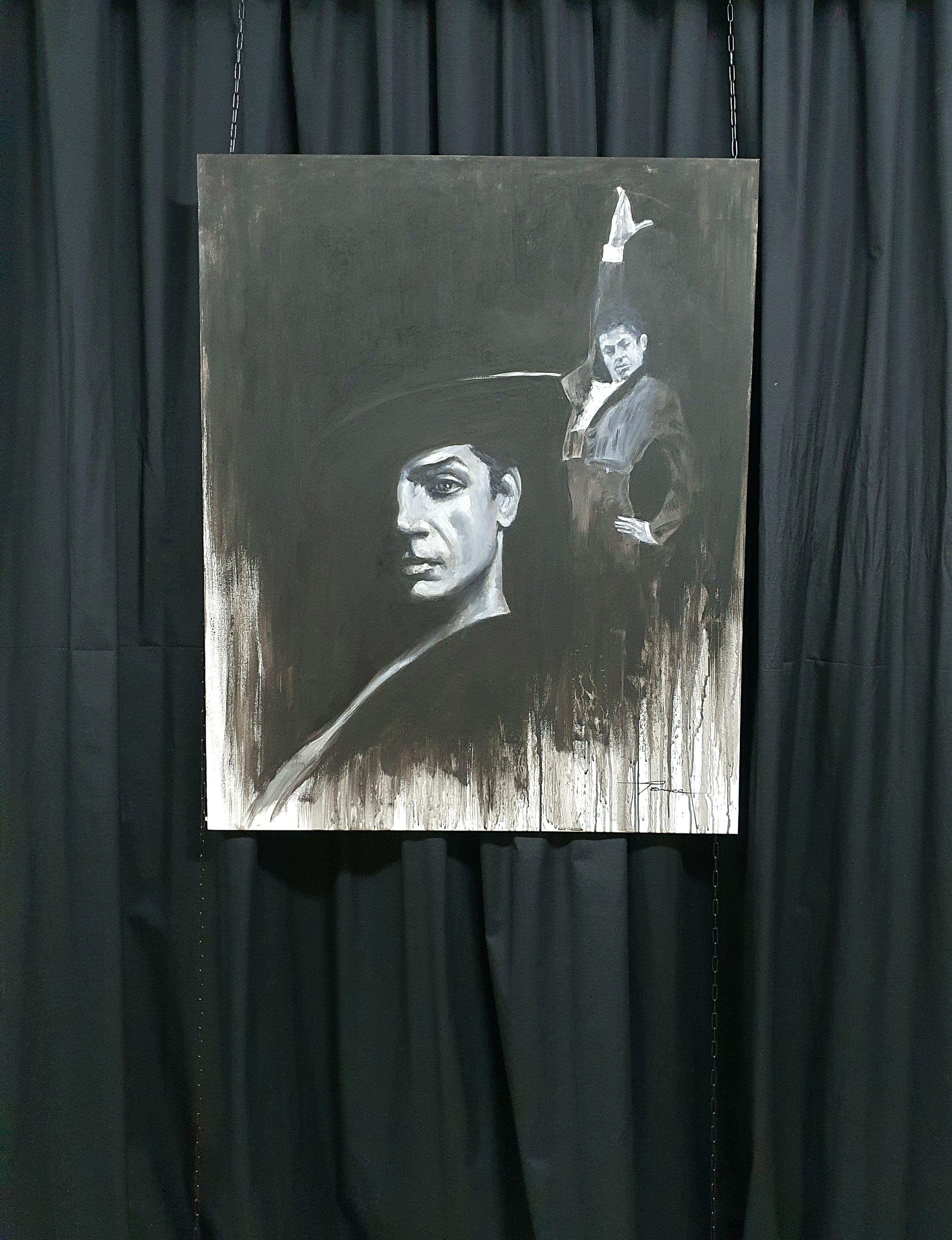 Antonio - Realist Painting by José Luis Pagador Ponce