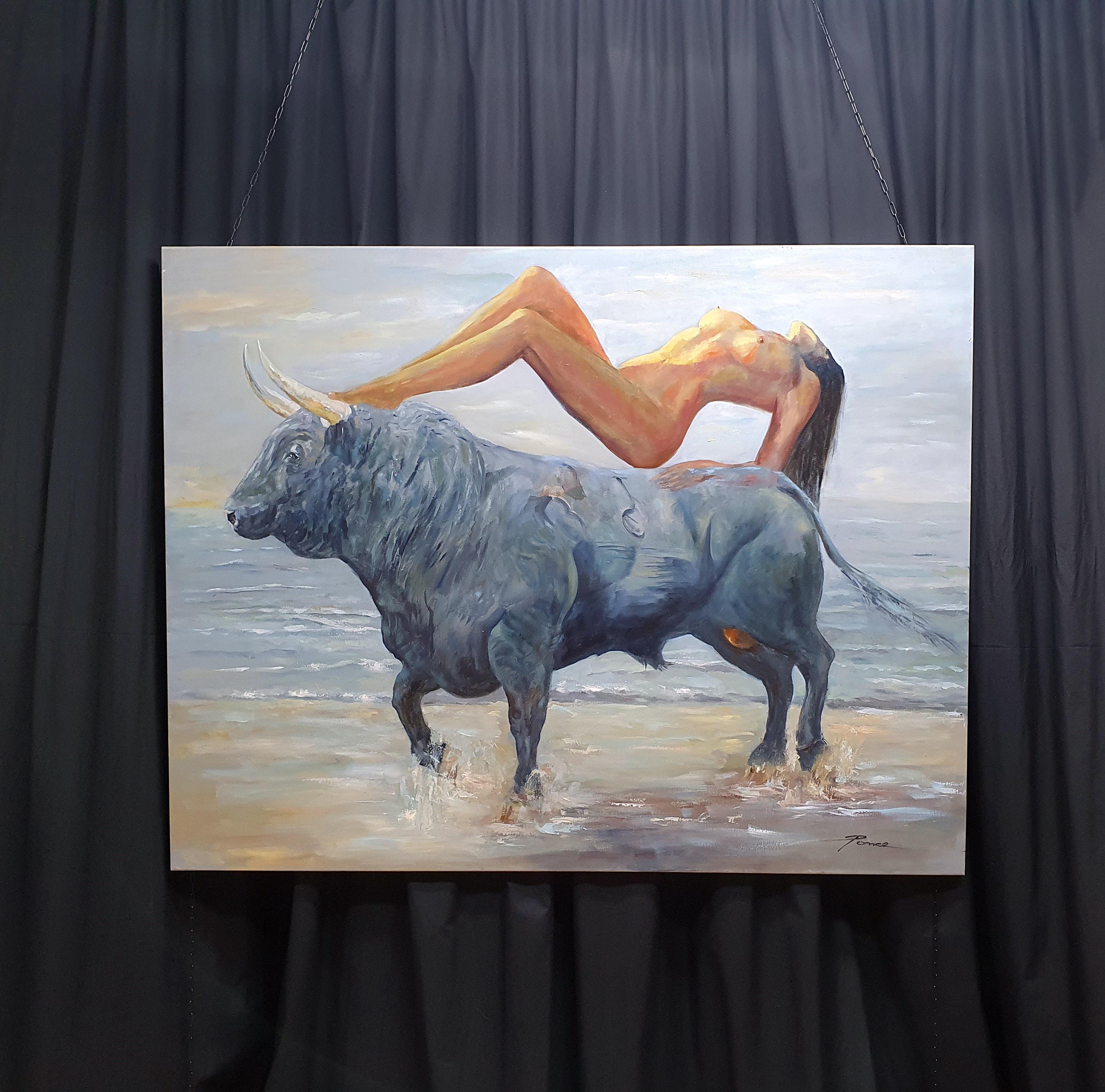 Orgulloso - Realist Painting by José Luis Pagador Ponce