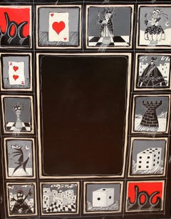 Spiel zum Verlieren oder Gewinnen - Óleo sobre tela - Año 1975