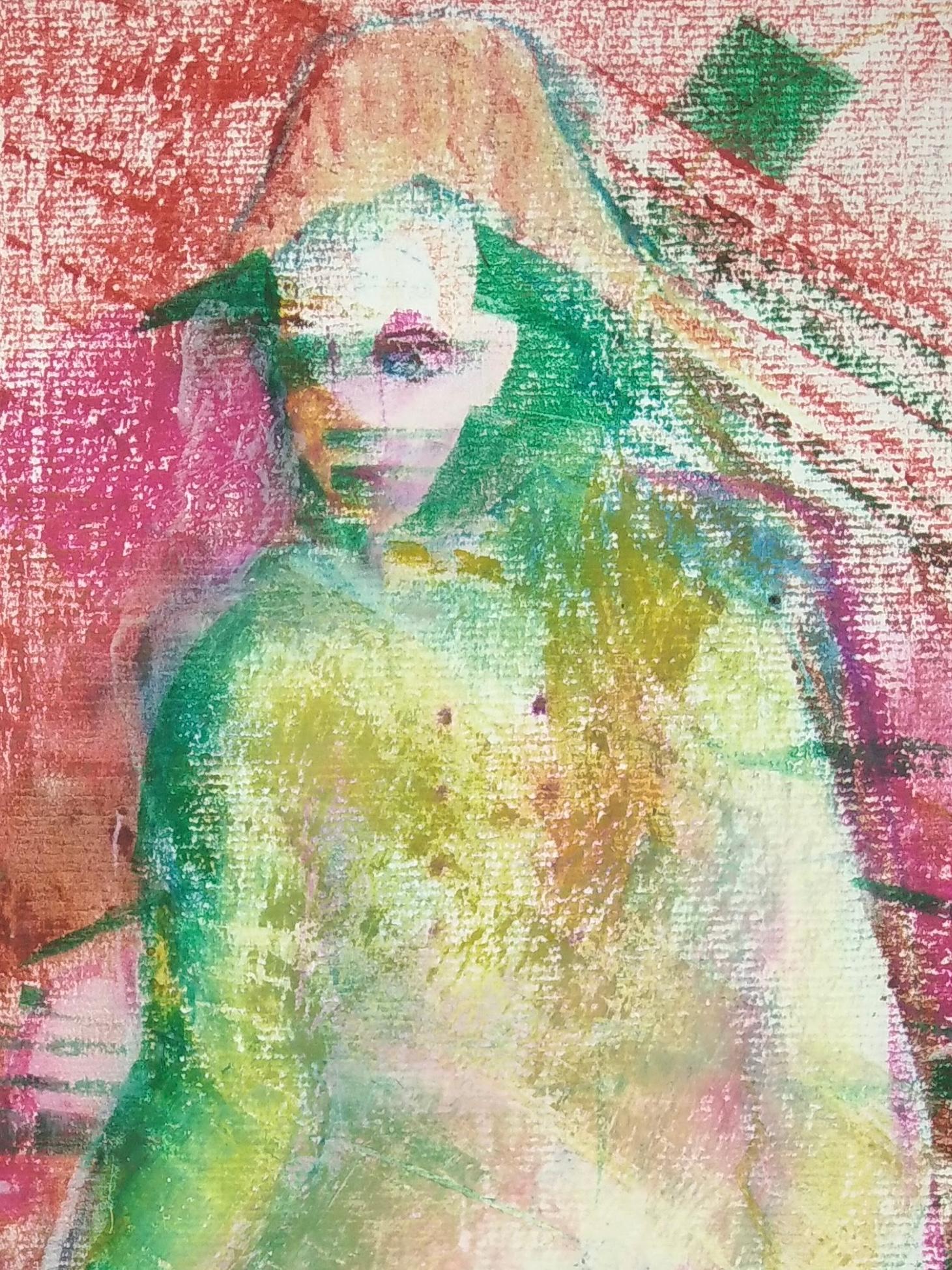 Senza titolo - Painting di José Manuel Bázquez Ribada 