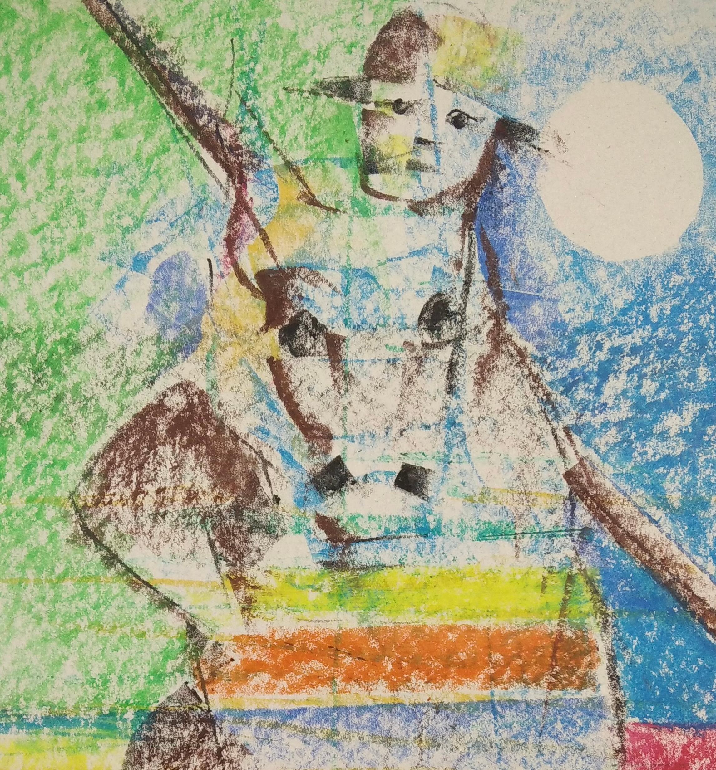 Senza titolo - Painting di José Manuel Bázquez Ribada 
