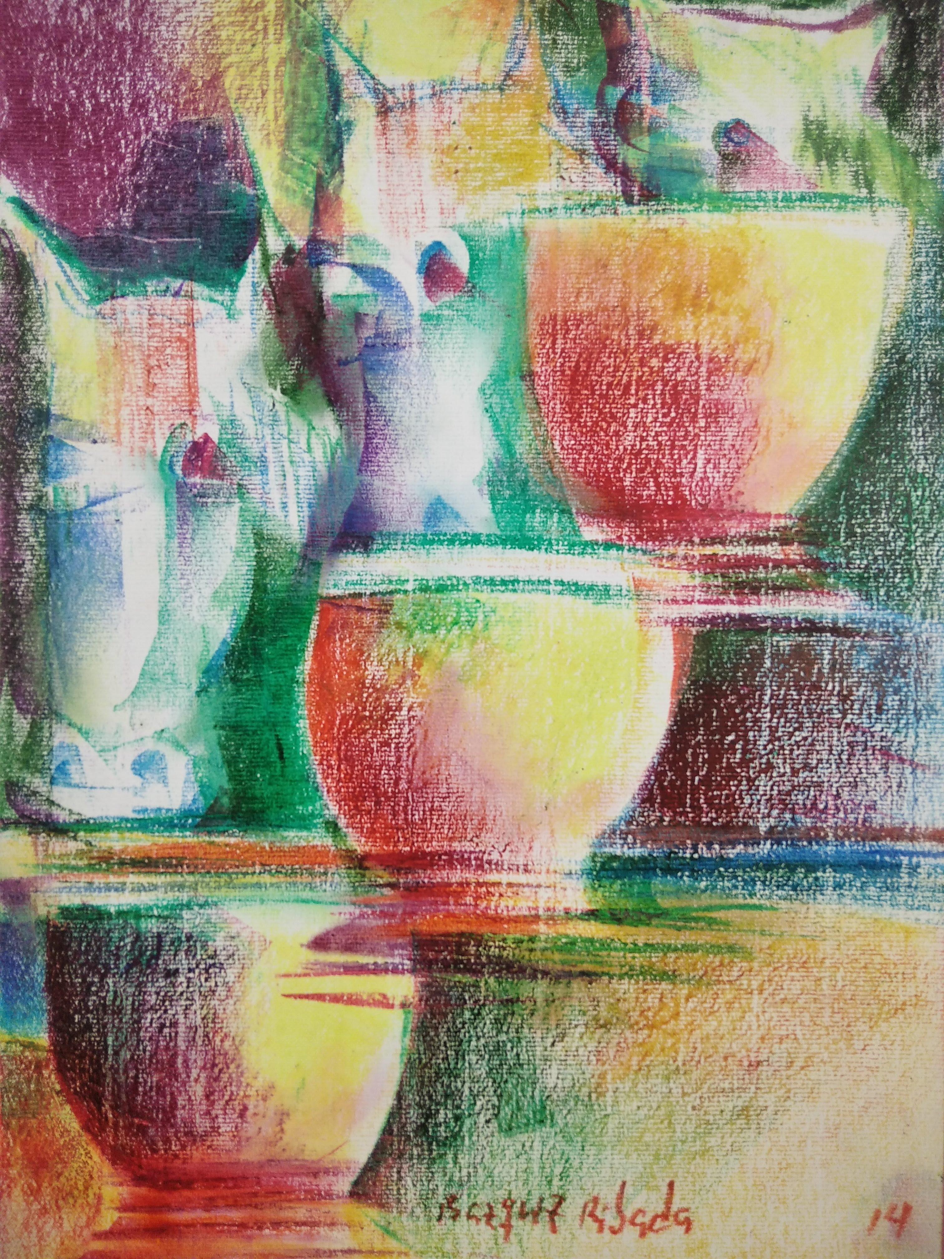 Figurative Painting di José Manuel Bázquez Ribada  - Senza titolo