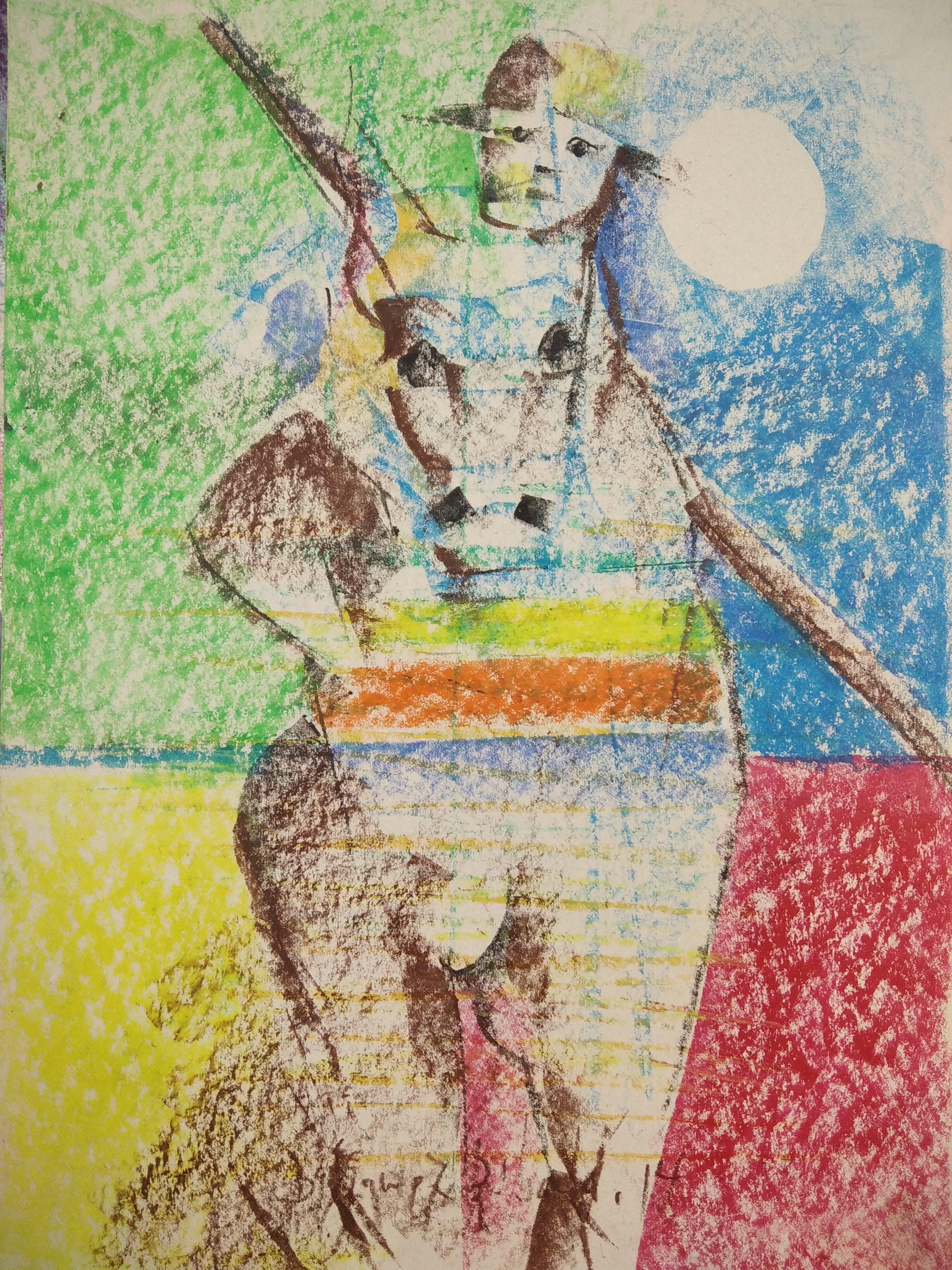 Figurative Painting di José Manuel Bázquez Ribada  - Senza titolo