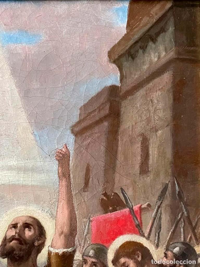 Óleo sobre tela  San Victoriano  JOSE MARIA GALVAN Y CANDELA (Madrid 1837 - 1899) in vendita 1