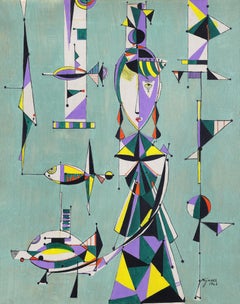 Jose Mijares, Mujer con Pescado
