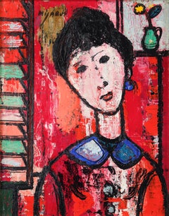 Niña en interior