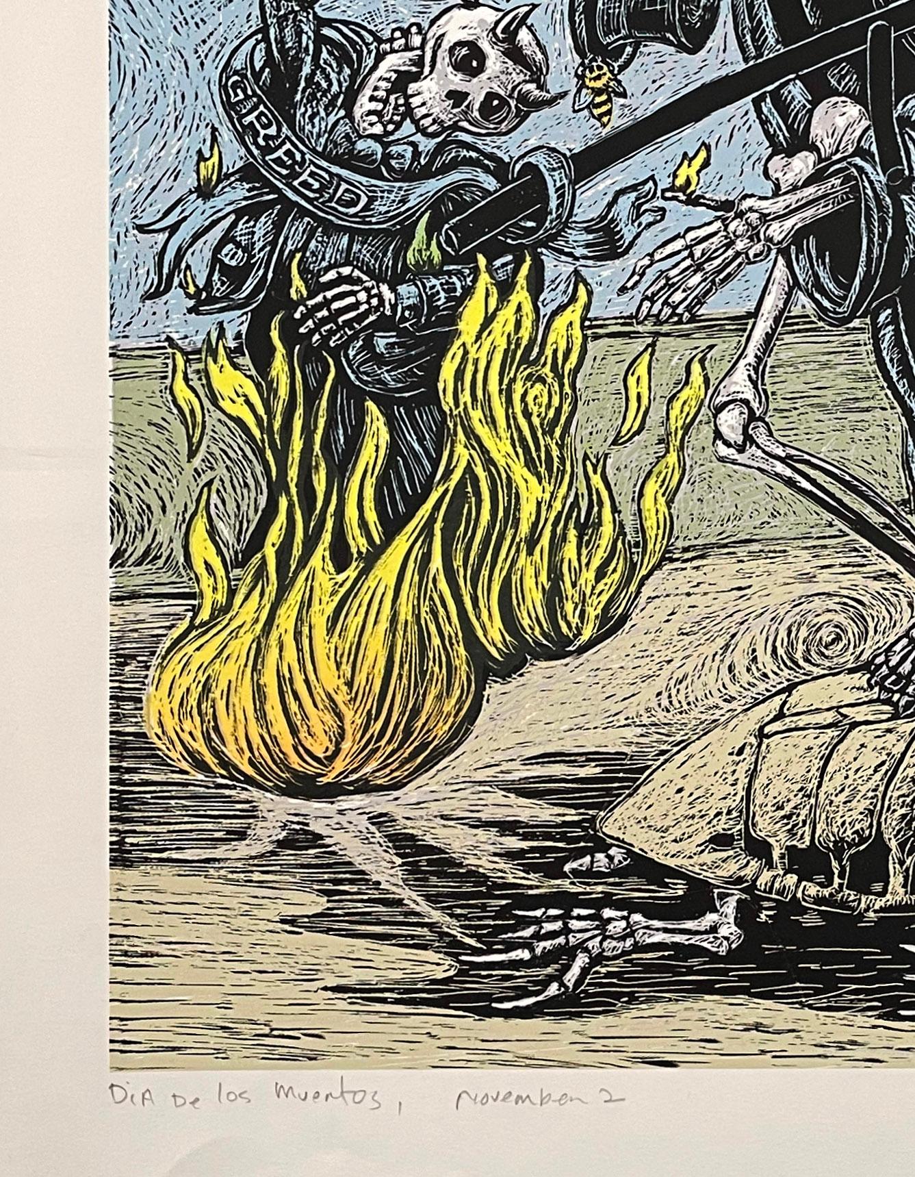 Dia de los Muertos, November 2, by Jos Sances For Sale 3