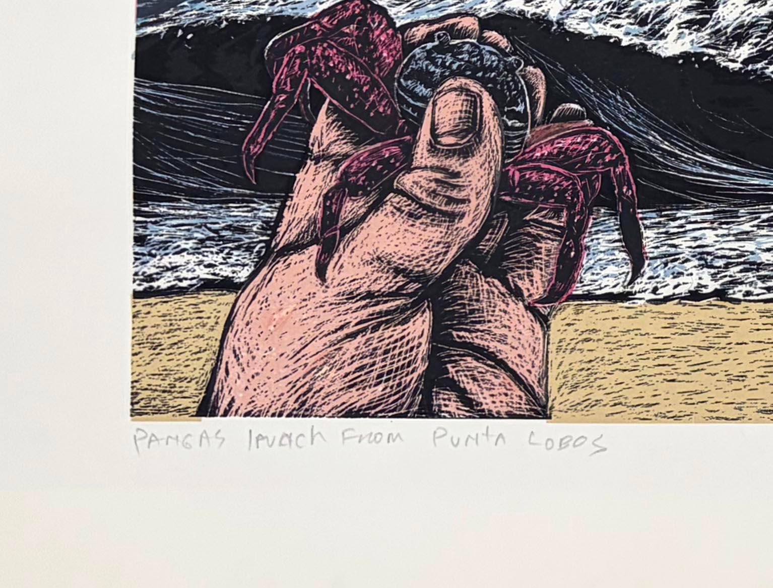 Pangas Launch from Punta Lobos, by Jos Sances For Sale 1