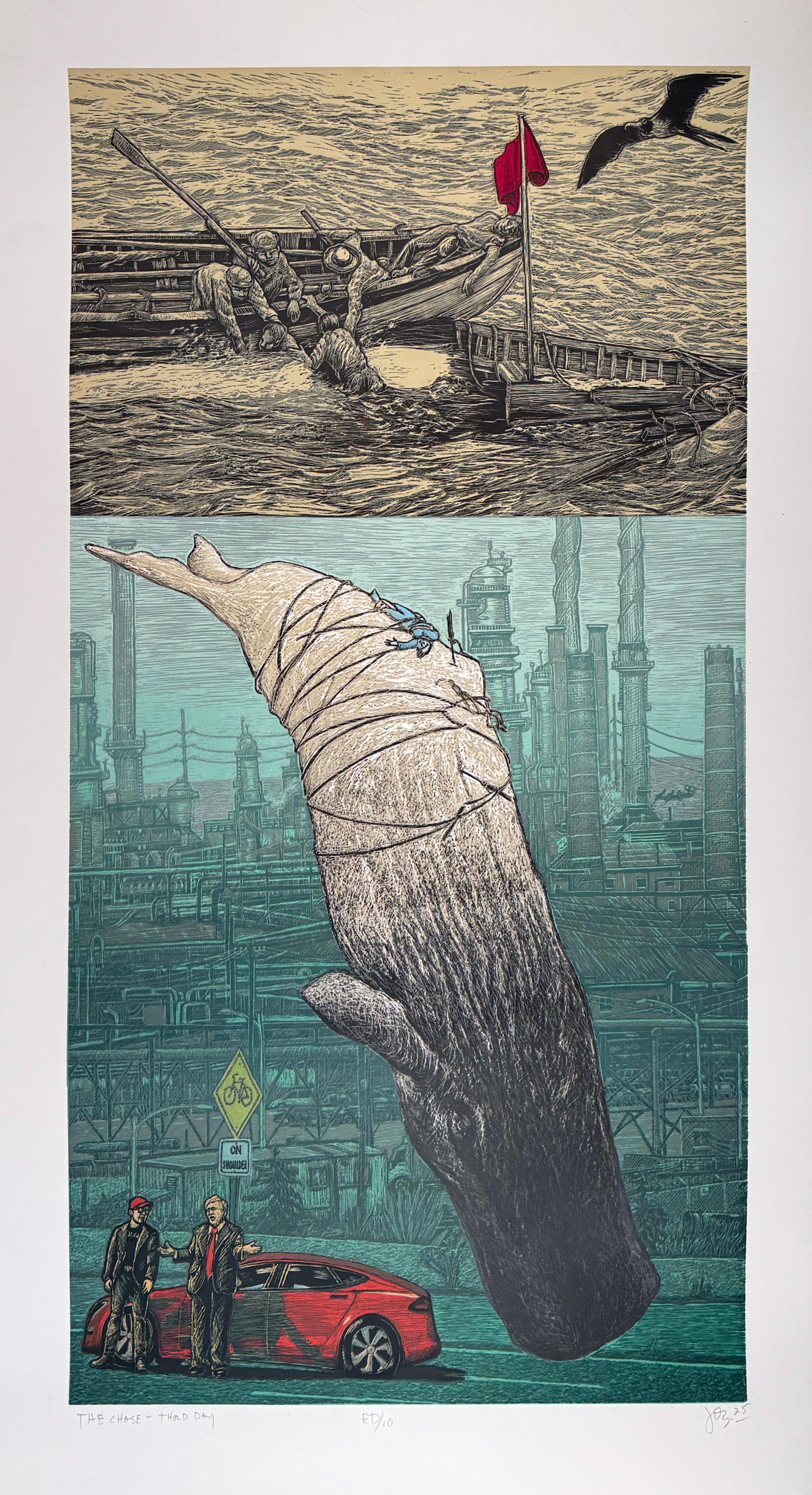 The Chase - Troisième jour, par Jos Sances en vente 1