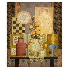 Jos Seeuws (1912-2003) Peinture, Belgique, 1970