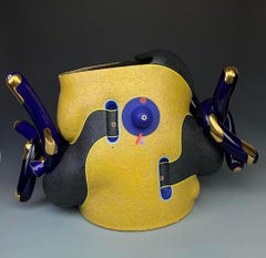 "MD04", Contemporary, Abstract, Ceramic, Sculpture, Glaze, Luster, Stoneware