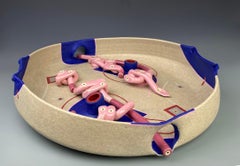 "MD07", Contemporary, Abstrakt, Keramik, Skulptur, Steingut, Glasur, Teller