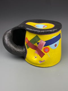 "MD09", Contemporary, Abstrakt, Keramik, Skulptur, Steingut, Glasur, Farbenfroh