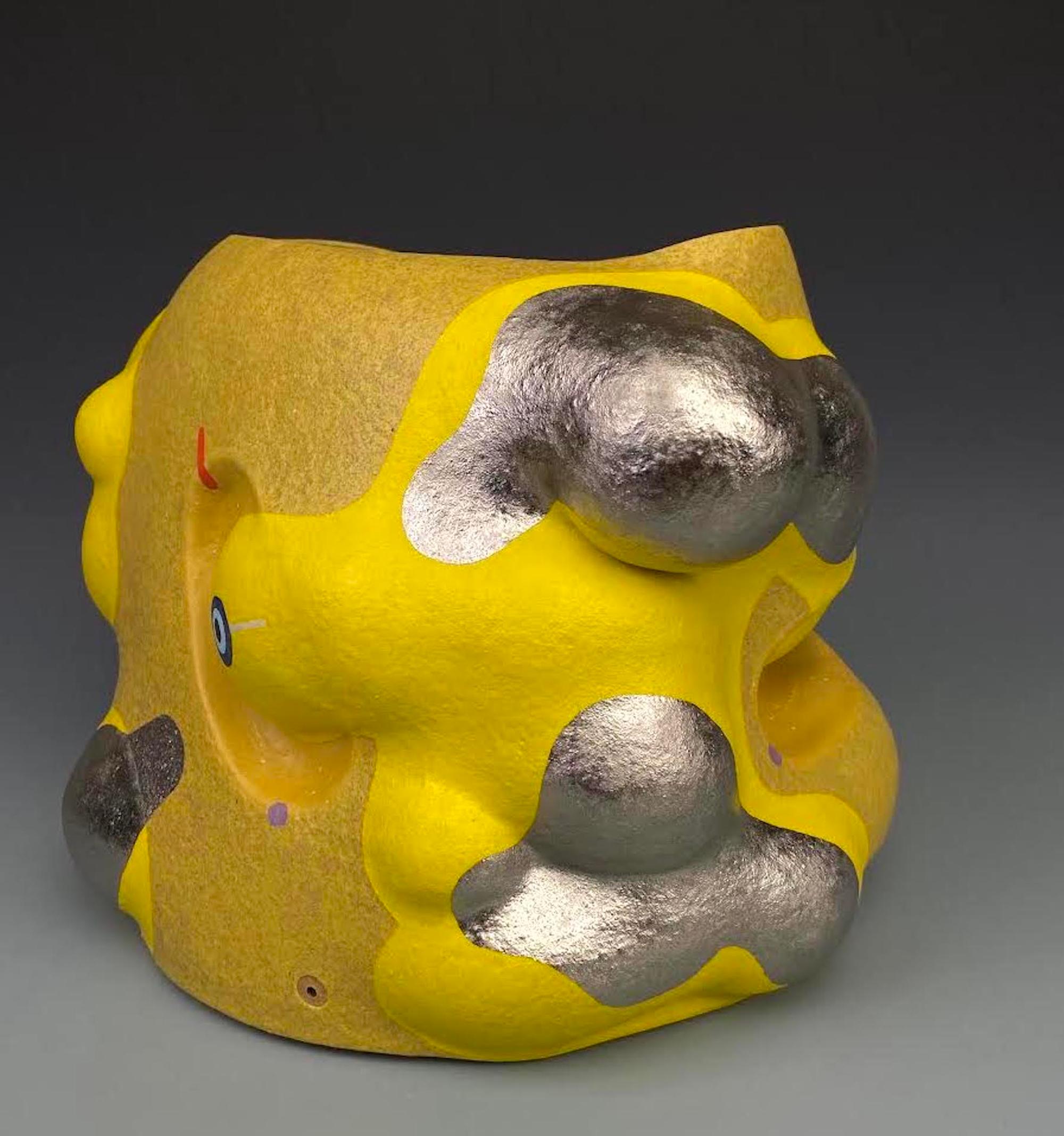 Contemporary Design, Abstract Ceramic Sculpture with Surface Patterning, Glaze

José Sierra  is a self-taught artist and ceramicist, born in Mérida, Venezuela in 1975. His work draws inspiration from his  heritage, along with pre-Hispanic art, East