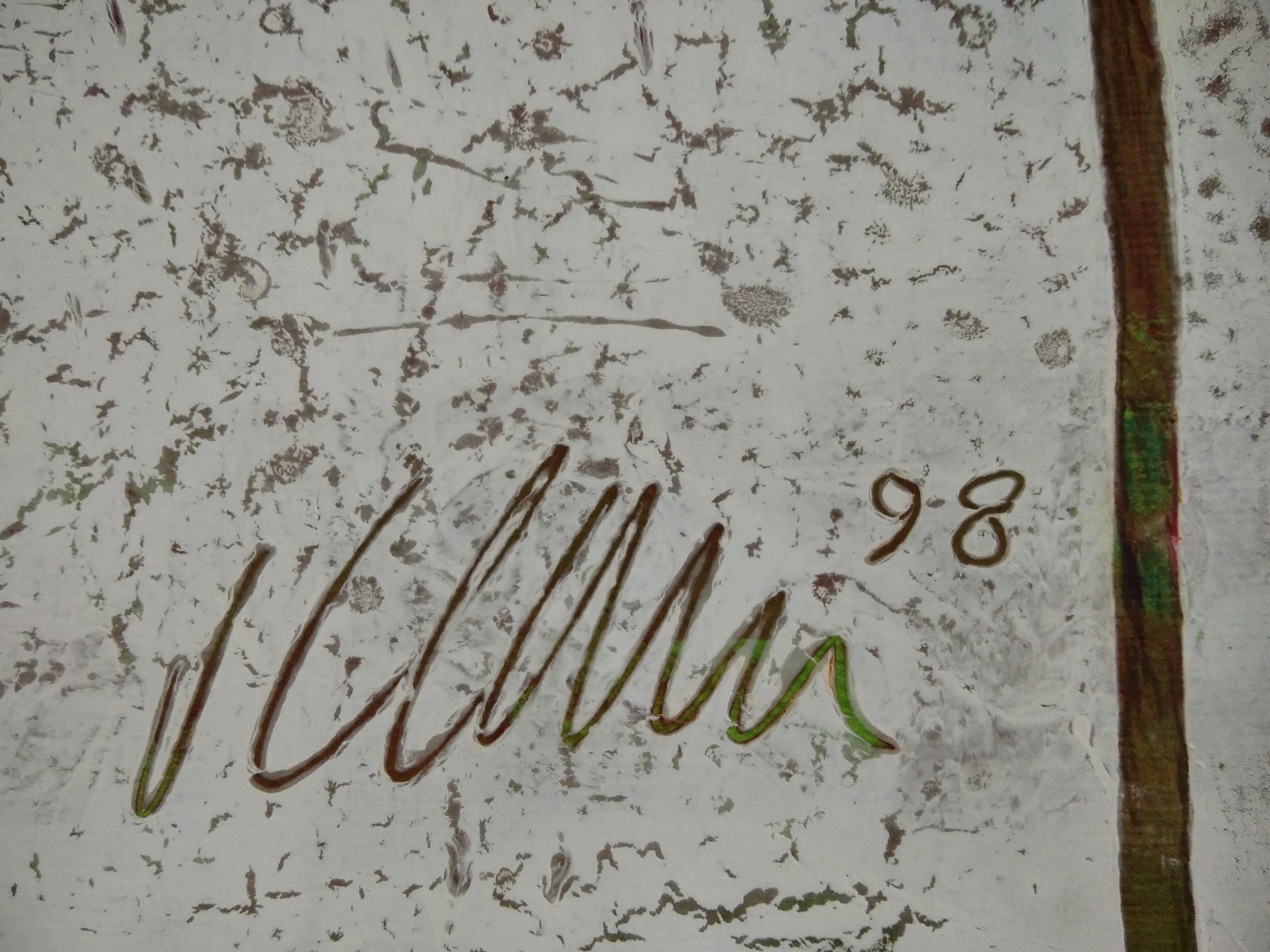 The painting is being offered with a work and authenticity certificate