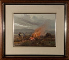 JosÃ© Colomer (1935-2002) - Contemporary Oil, Burning The Summer