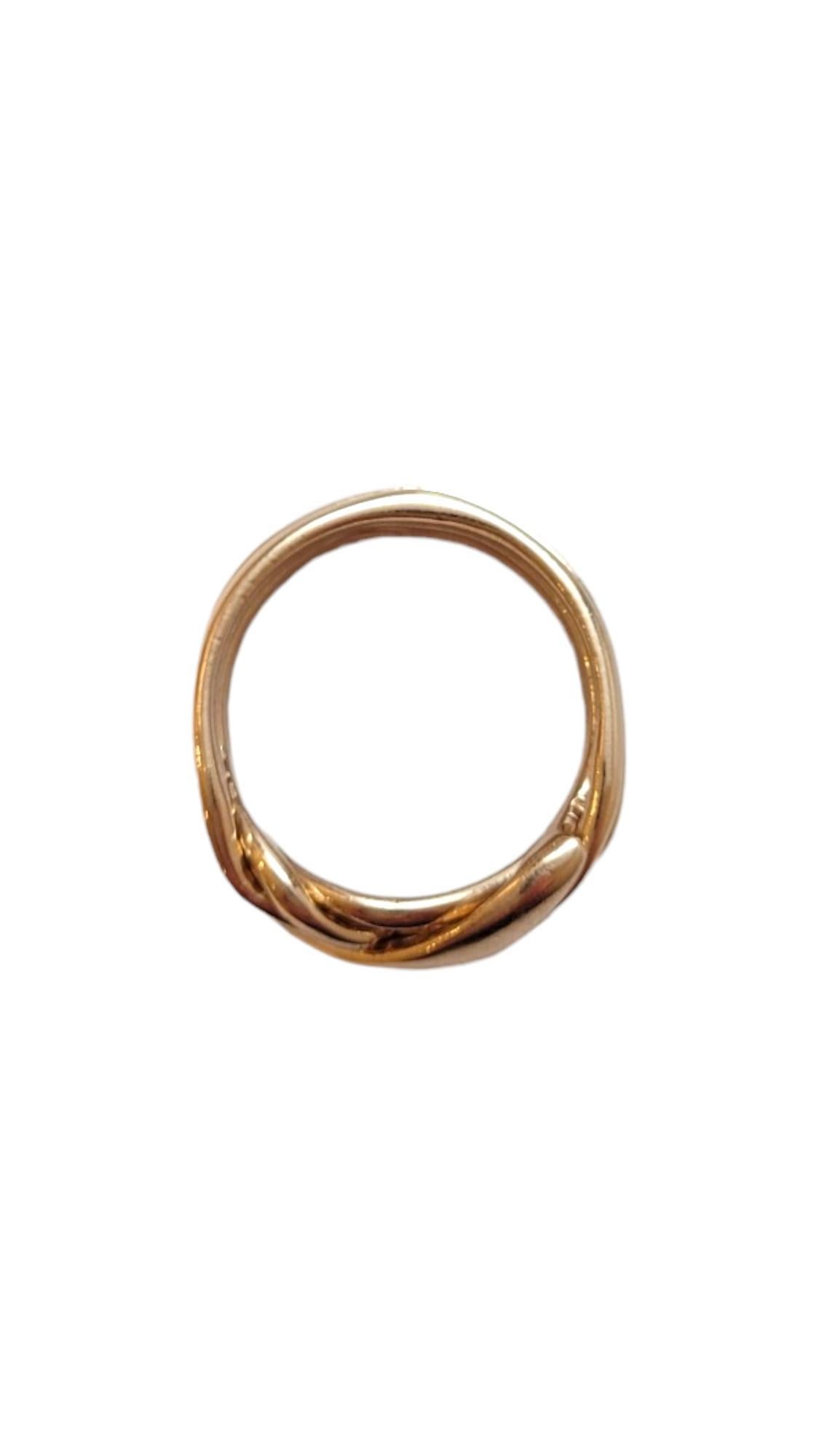 Jose 14K Yellow Gold Puzzle Ring #18195 1