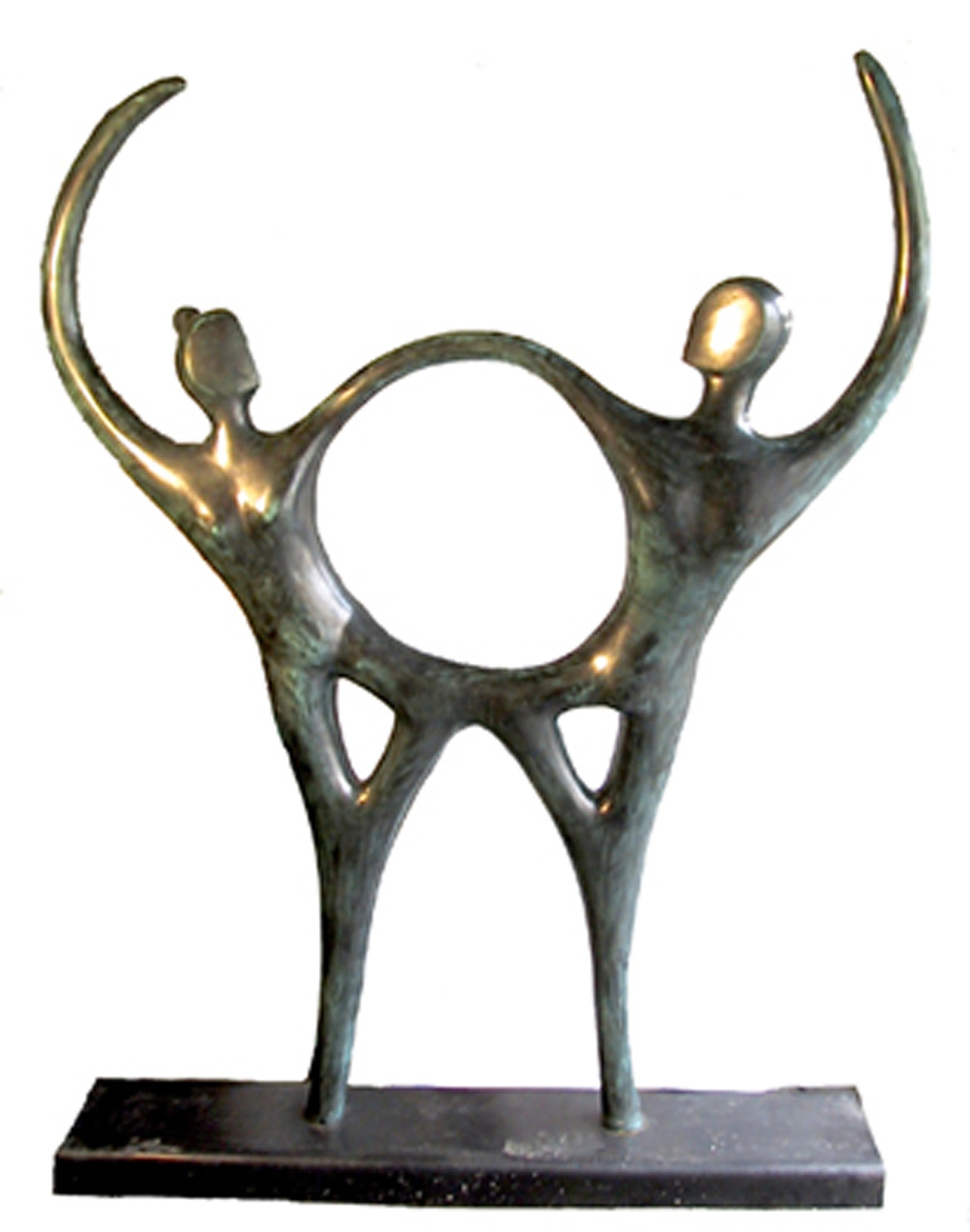 Bailarines
Jose Almanzor, Mexican (1962–2015)
Date: circa 1990
Bronze Sculpture
Size: 67 x 50 x 10 in. (170.18 x 127 x 25.4 cm)