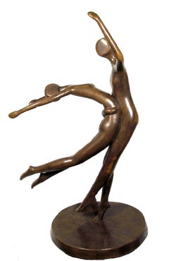 Danza de Amor, sculpture moderne en bronze de Jose Almanzor