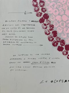 "Olotera" zeitgenössisch, mexikanisch, Öl, figurativ