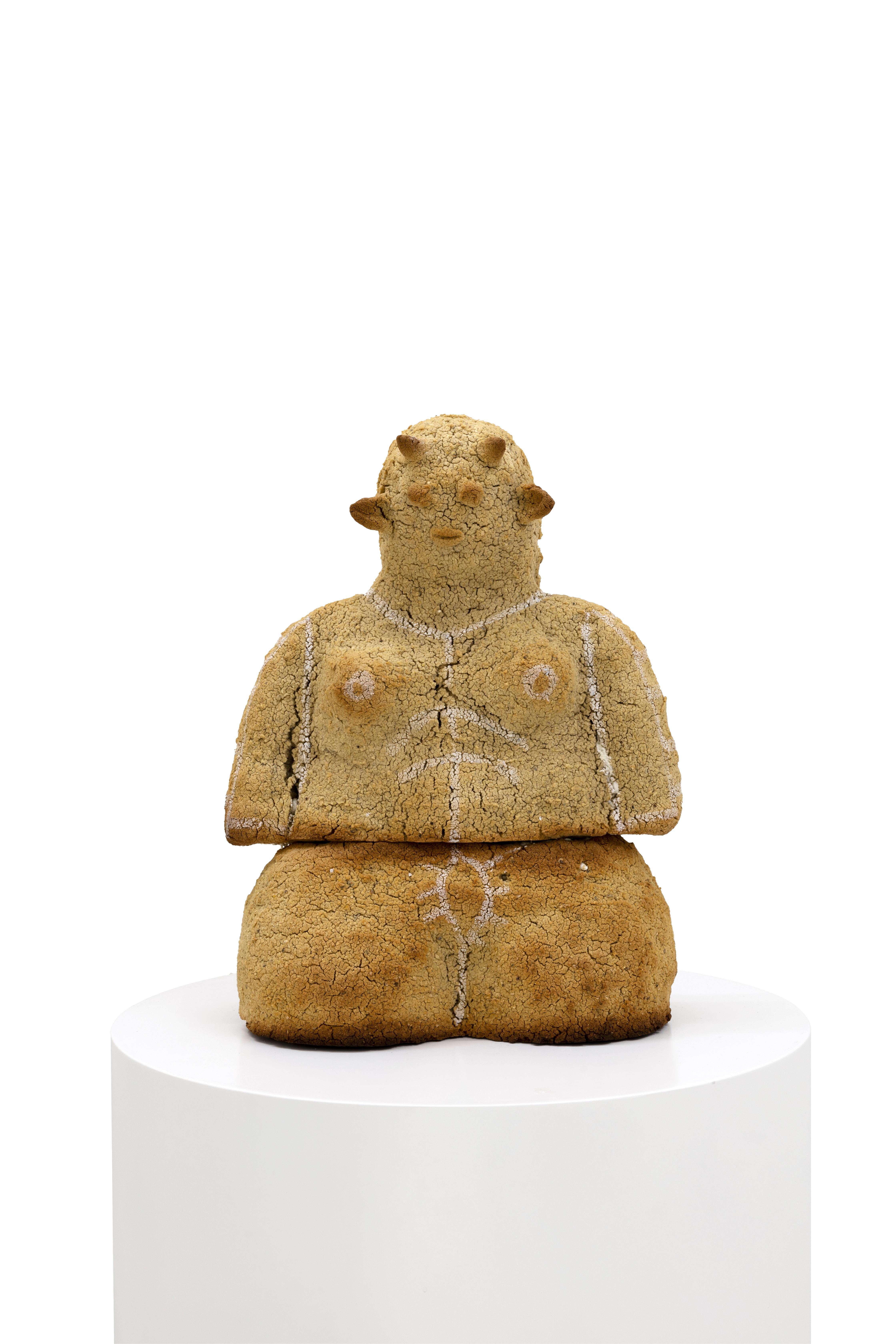 Figurative Sculpture de Jose Angel Pahuamba - "Diablita de contamal", mexicana, escultura, contemporánea, figurativa