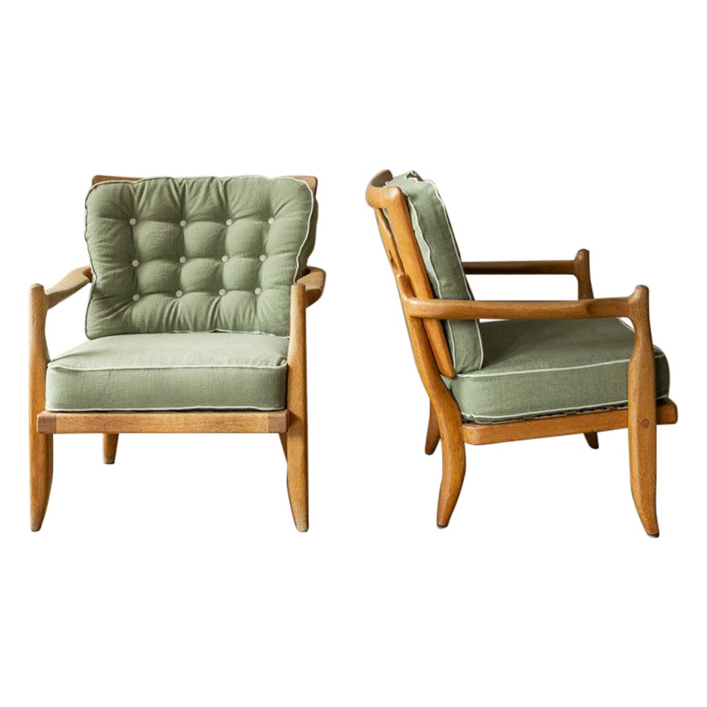 José Armchair by Guillerme 
Chambron, 1960s in vendita