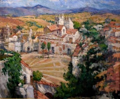 « ALGECIRAS » CITY PORT CITY À L'OUTH OF SPAIN. PIERRES EXPOSITÉES AU MUSEUM