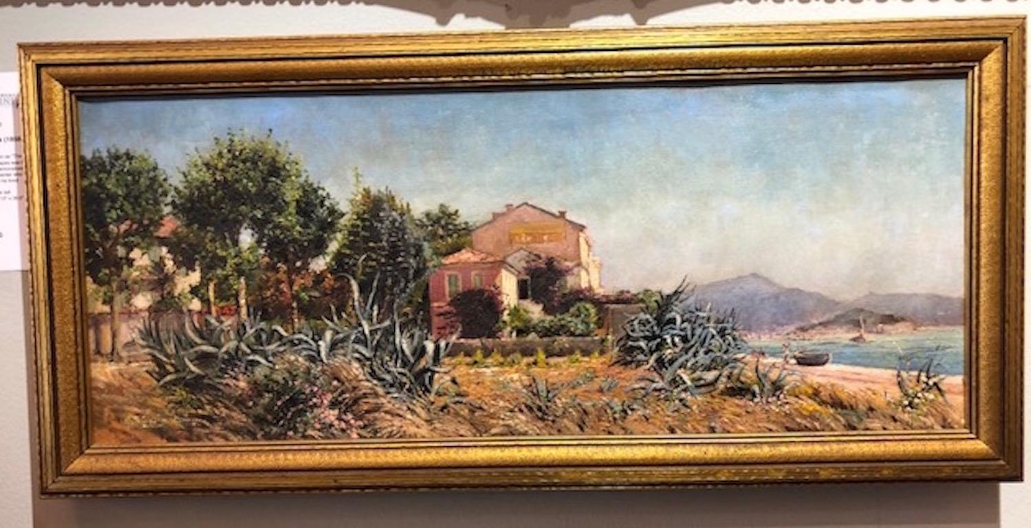 The House by the Lake – Painting von Unknown