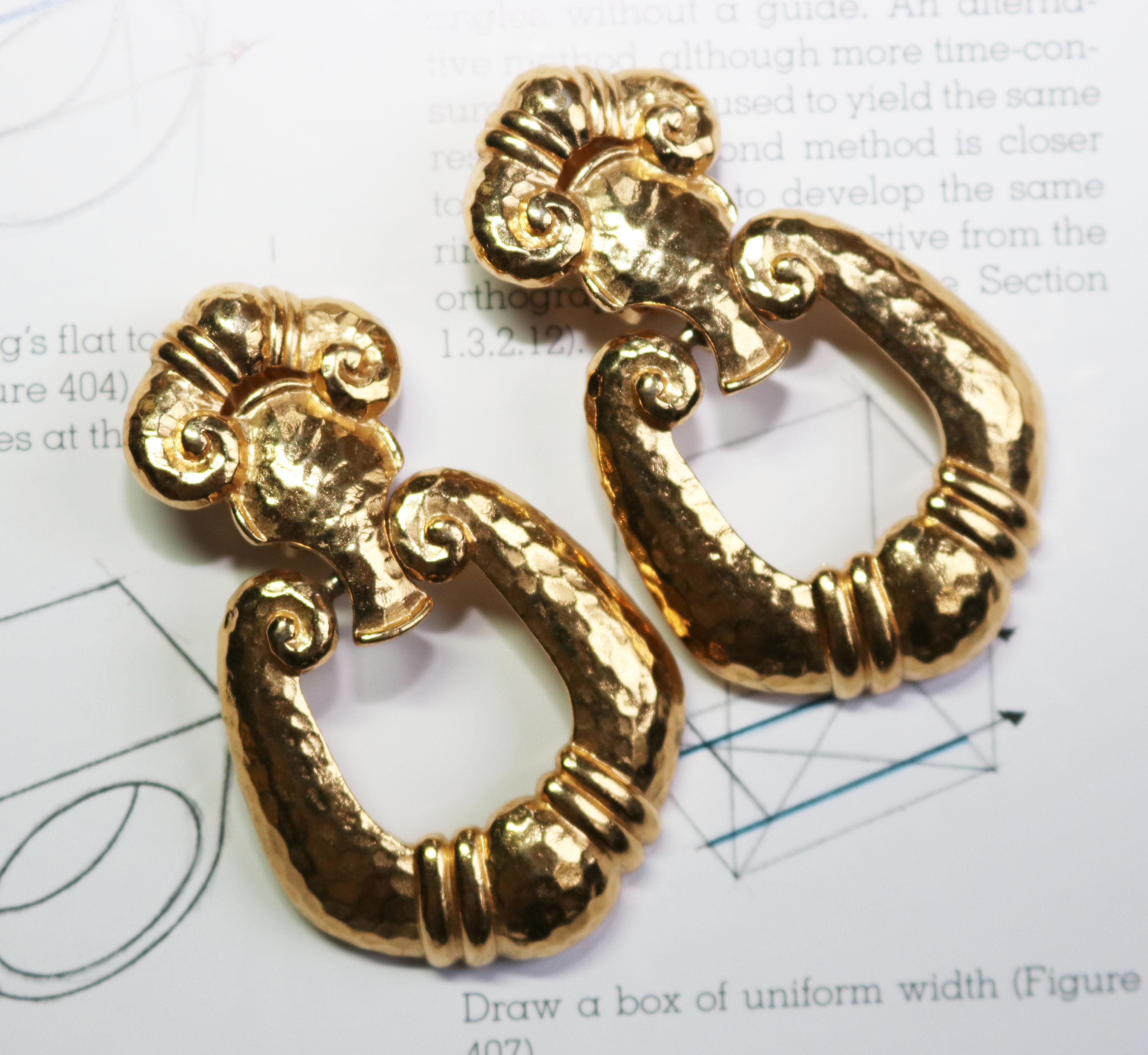 barrera clip earrings