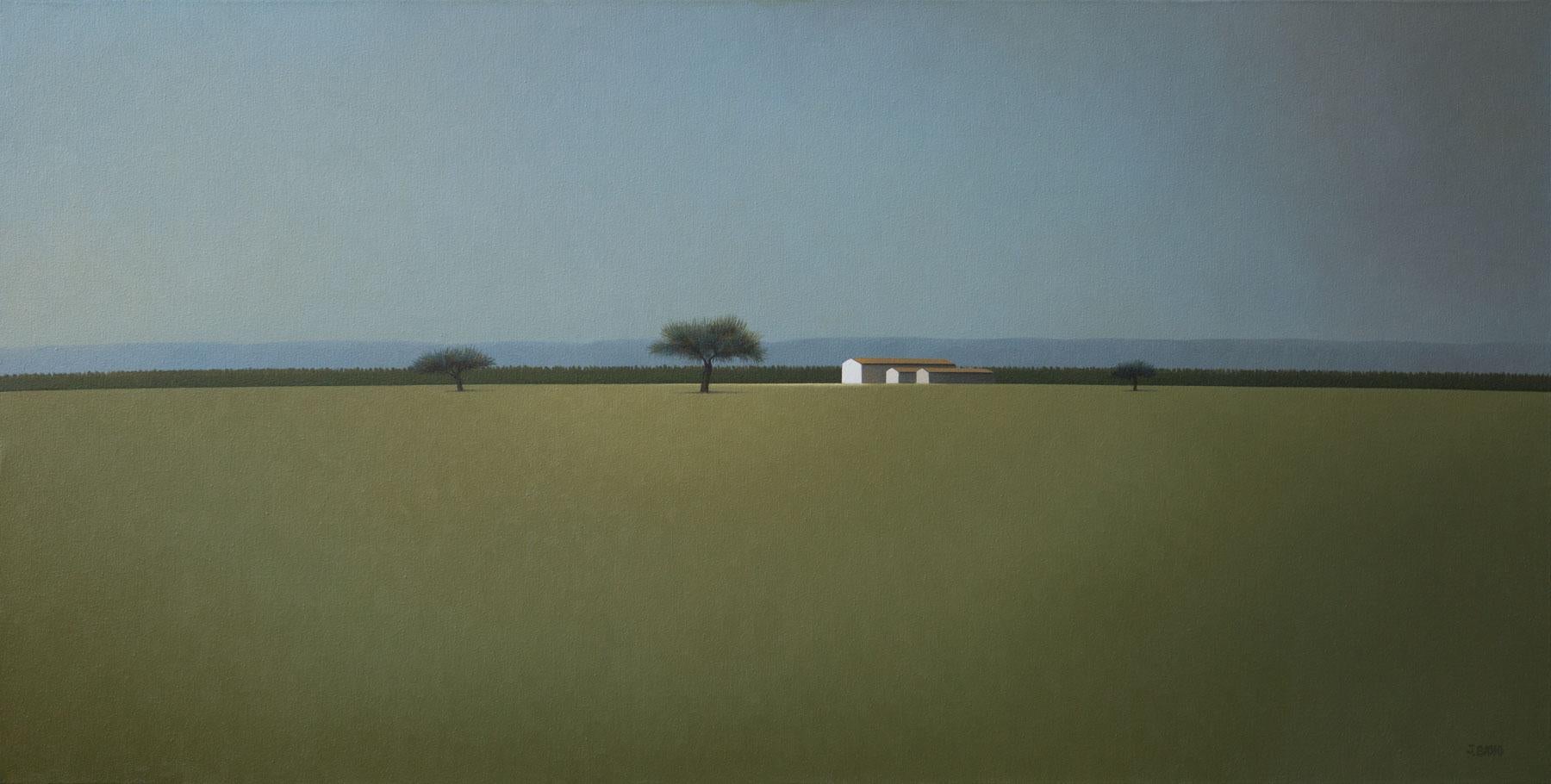 Jose Basso Landscape Painting - Campo Verde
