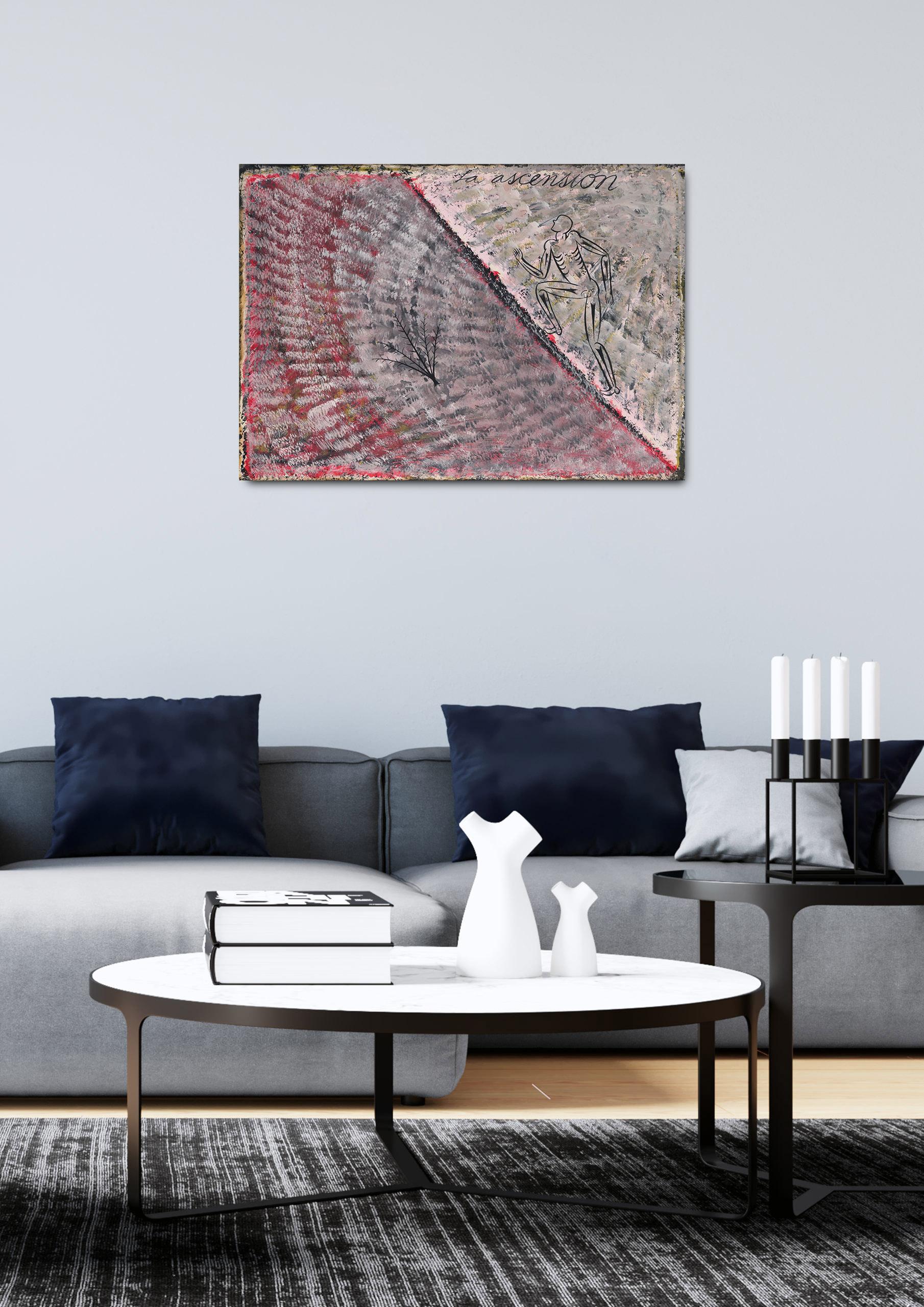 La Ascensión - Painting Tribal de Jose Bedia