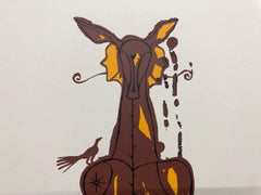 Jose Bedia, 'Presencia del Monte', 2019, Serigrafía, 26x17,1 pulg.