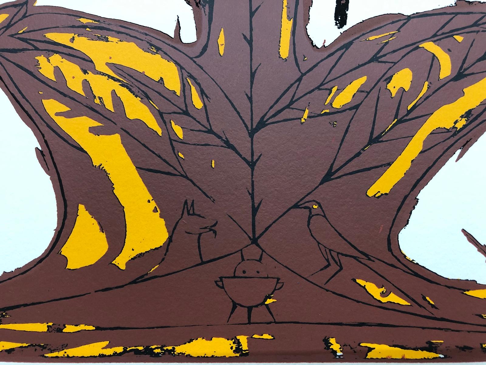 Jose Bedia, 'Presencia del Monte', 2019, Serigrafia, 26x17,1 pollici in vendita 2