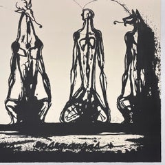 Jose Bedia, "Nuevas Enseñanzas", 2019 Prueba de artista litografía 28x35in