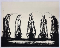 Jose Bedia, "Nuevas Enseñanzas", 2019 Artist Proof lithograph 28x35in