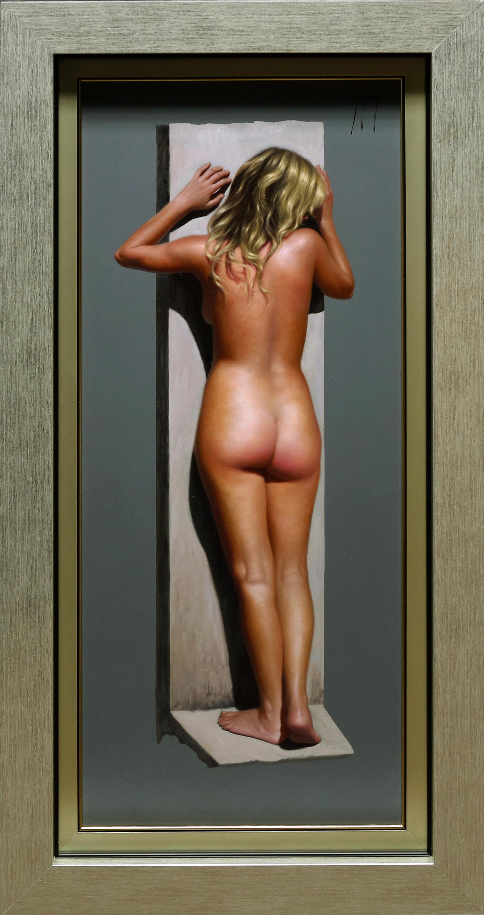 Jose Borrell Nude Painting - On the Verge