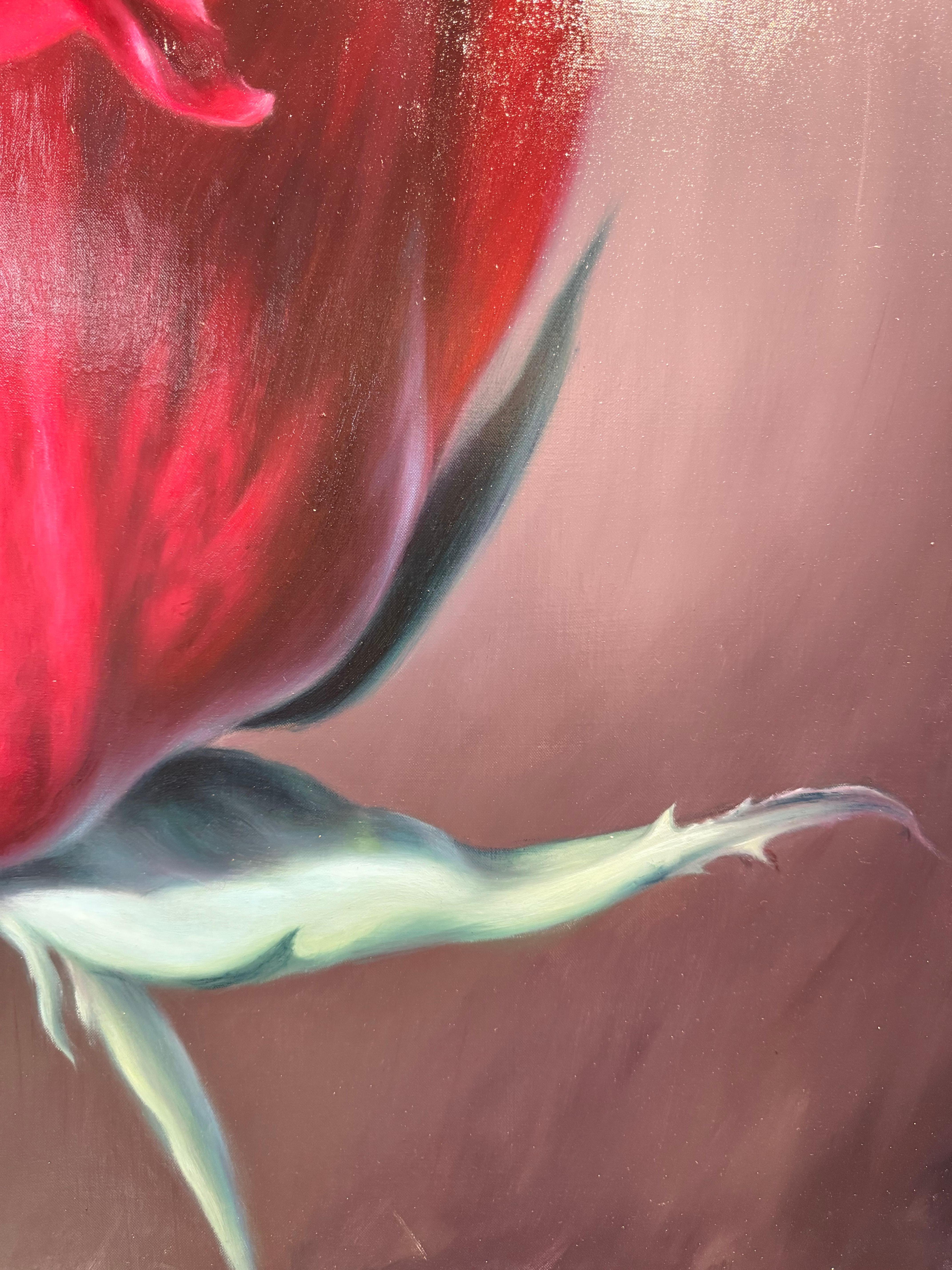 Rosebud - Painting de Jose Borrell