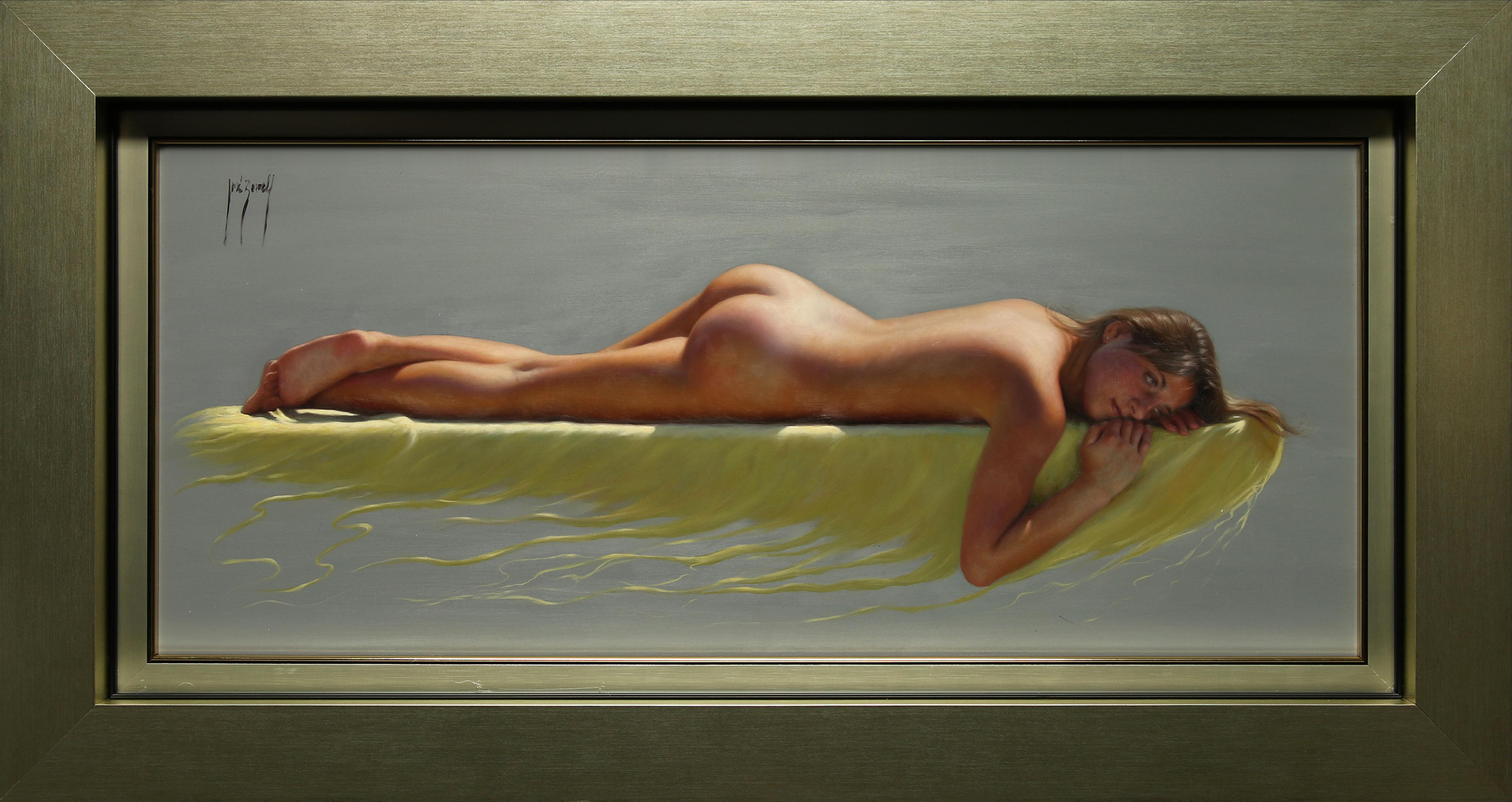 Jose Borrell Nude Painting - Suspended Thought