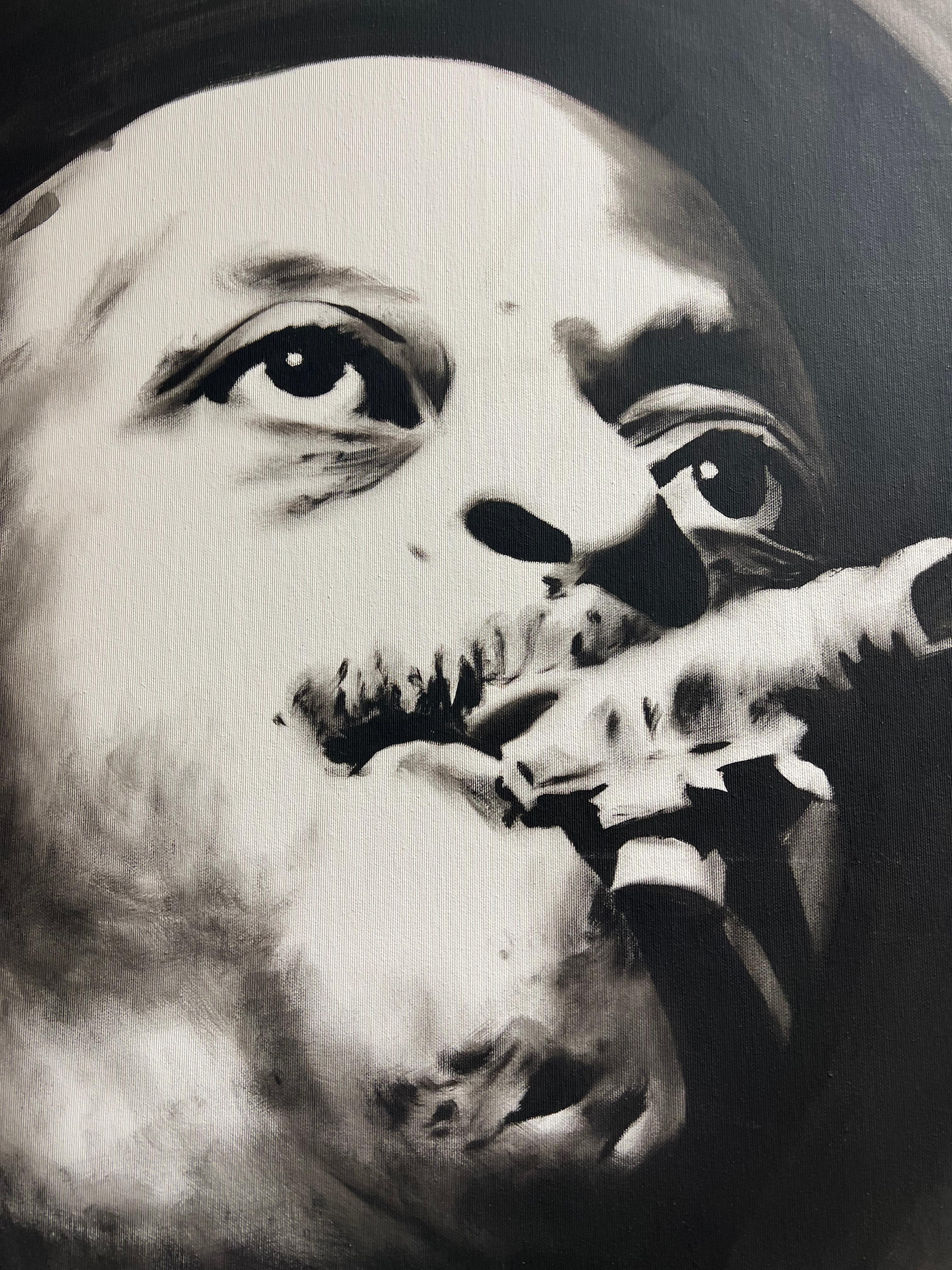 La théorie sur l'histoire du jazz - Painting de Jose Borrell