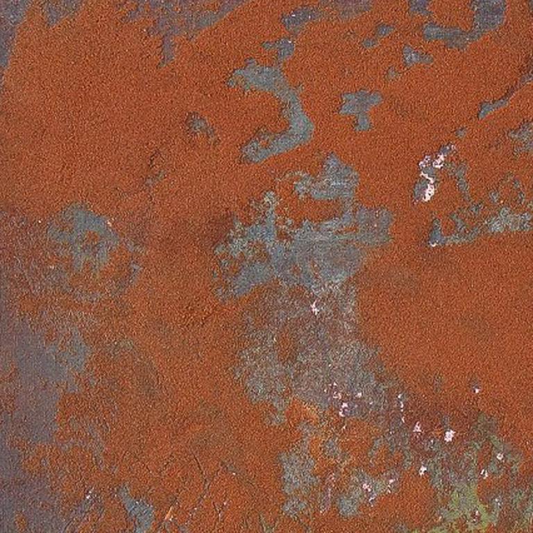 Une place dans le temps 12 x 16 Acrylique et Grout sur papier en vente 1