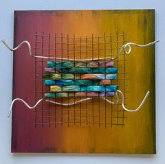 Ode an unsere neuen Helden – 4 Tafeln in Gelb, Grün, Violett und Blau