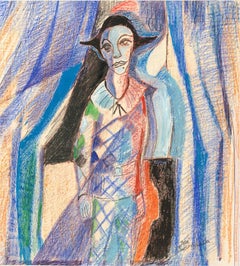 Jose Christopherson (1914-2014) - 20th Century Mixed Media, Circus Scene