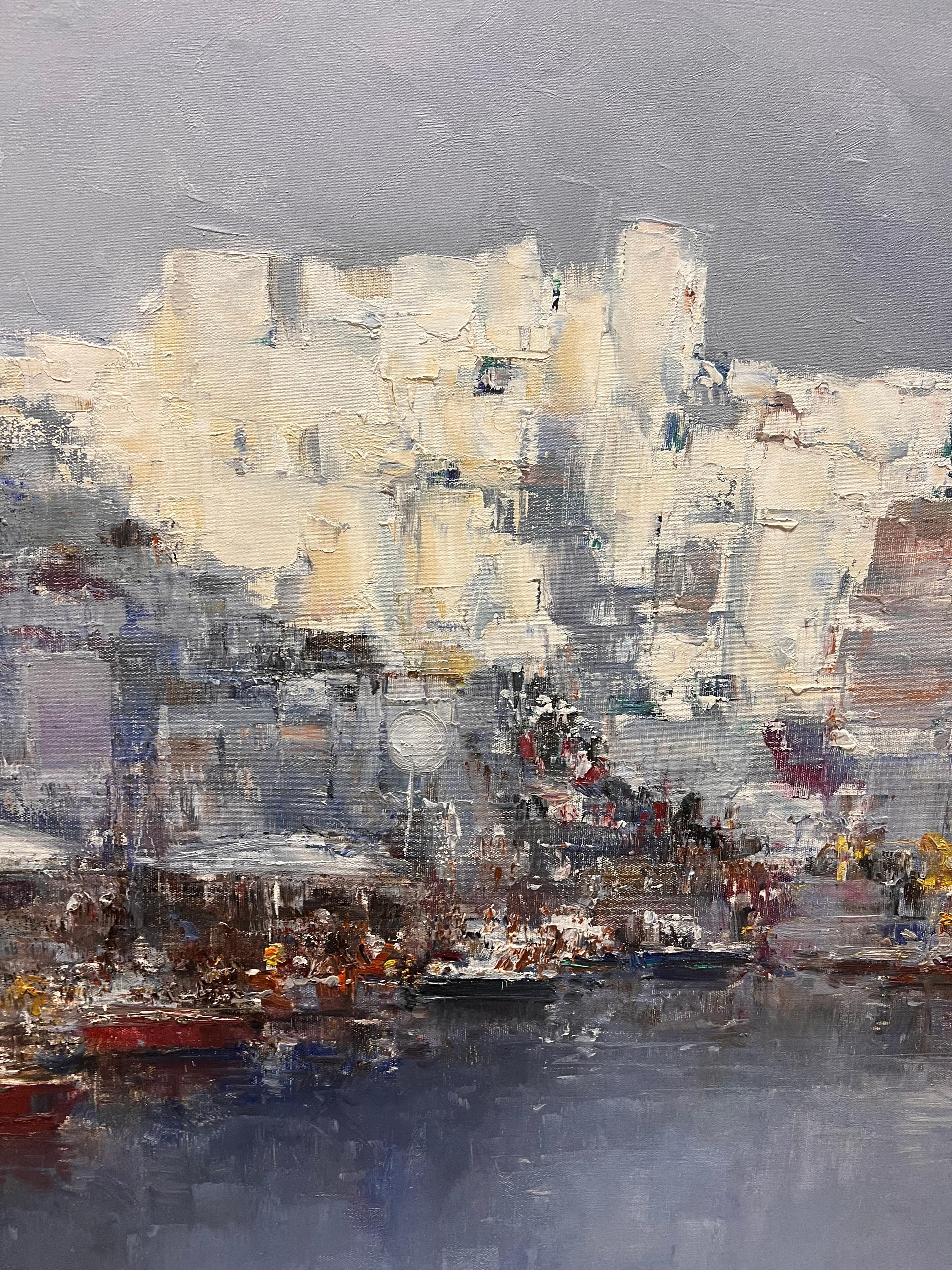 This painting is in excellent condition, new gallery arrival.

Cortes is a Spanish artist born in Valencia in 1963.
He began law studies in his hometown, which he abandoned to devote himself exclusively to the Fine Arts.
Self-taught landscaper, he
