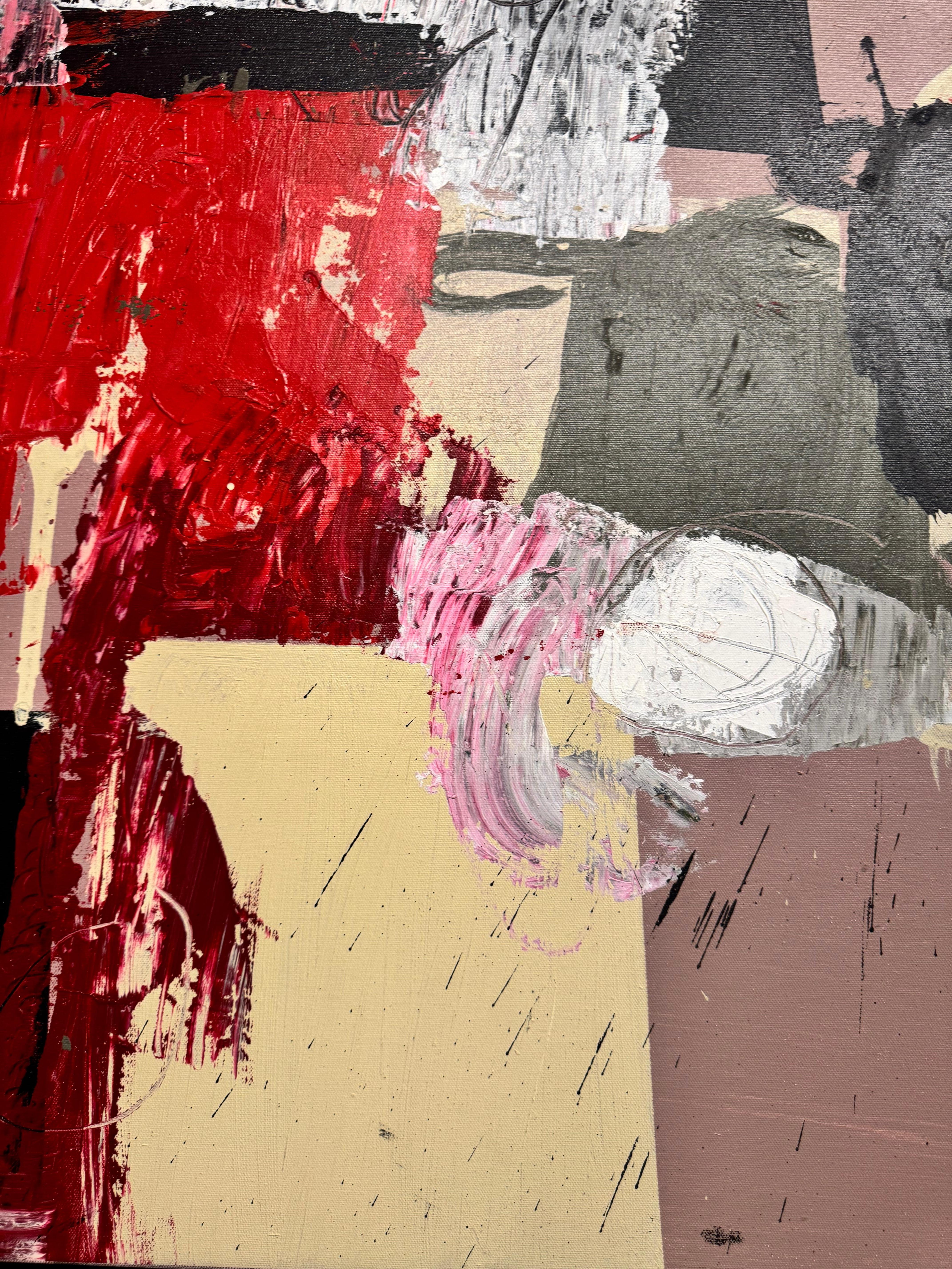 Cena di gala - Abstract Painting Marrone di Jose Cortez