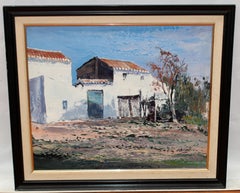Casas de campo (València) - Óleo sobre tela - Año 1984