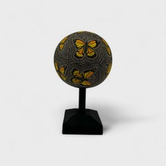 CARVED JICARA/GOURD 2022 COLLECTION. (BUTTERFLIES)