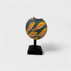 Colección Jicara/Calabaza tallada 2022 (Pez Amarillo). Oaxaca, México.