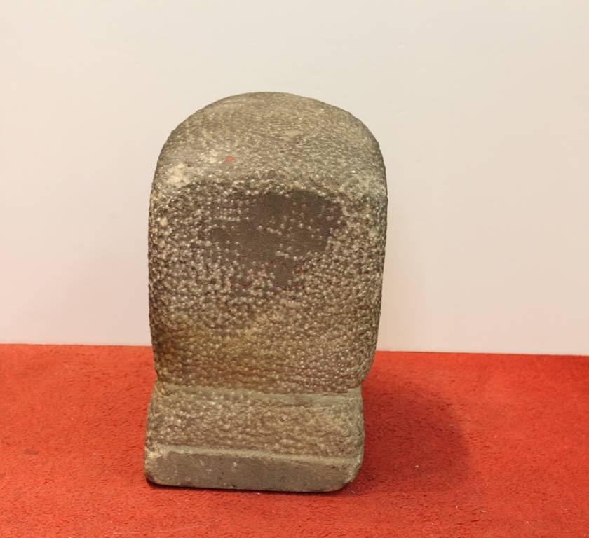 Primitive Jose de Creeft Carved Stone Head For Sale