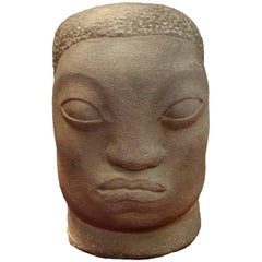 Jose de Creeft Carved Stone Head